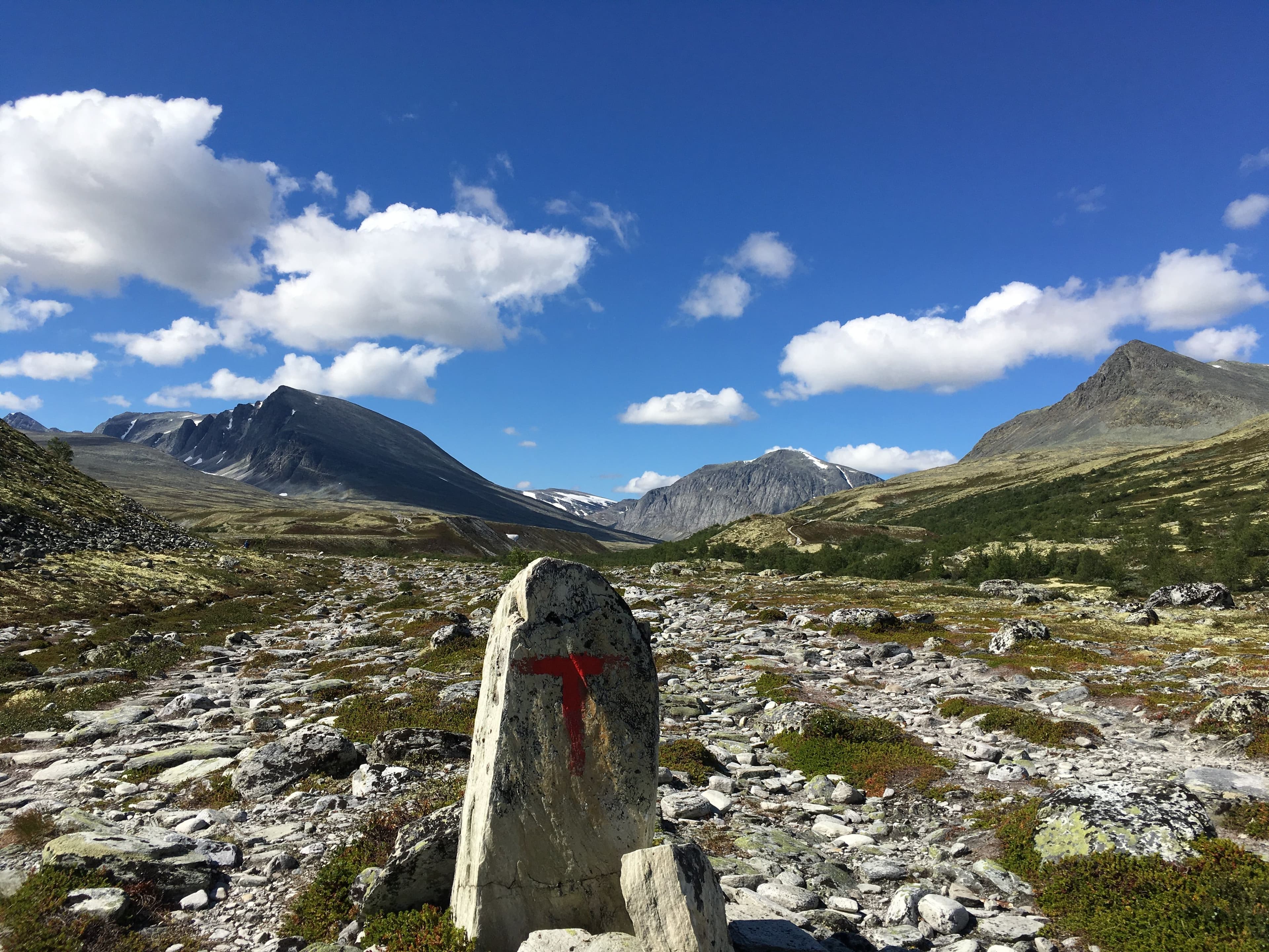 Merket tursti i Rondane Nasjonalpark | Venabu Fjellhotell